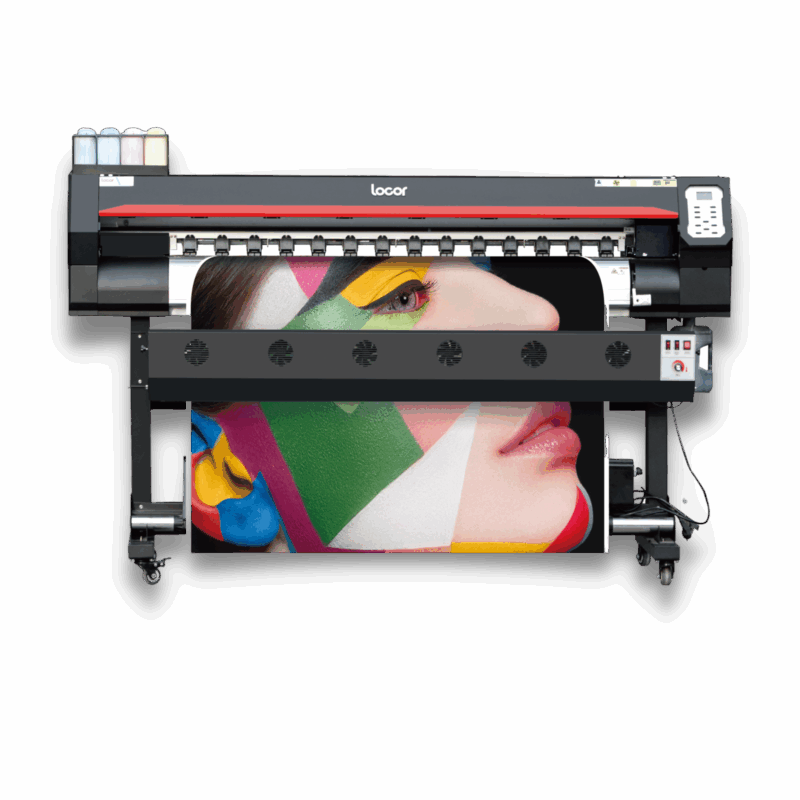MÁY IN KỸ THUẬT SỐ LOCOR 1601/1602 (1M6) SỬ DỤNG ĐẦU PHUN EPSON I3200 CHUYÊN IN PP-DECAL-HIFLEX