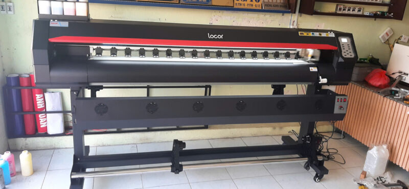 MÁY IN KỸ THUẬT SỐ LOCOR 1601/1602 (1M6) SỬ DỤNG ĐẦU PHUN EPSON I3200 CHUYÊN IN PP-DECAL-HIFLEX